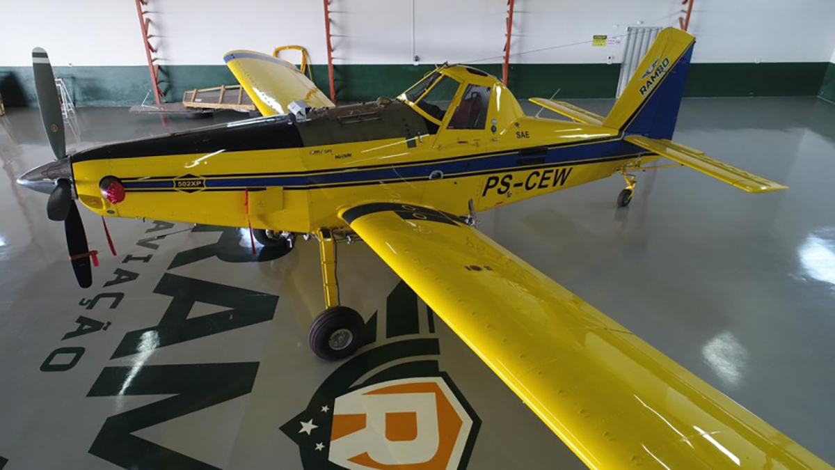 Em meio a boas notícias da safra, entra em operação o quarto Air Tractor da frota da Rambo Aviação
